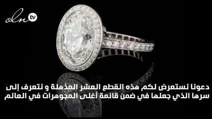 هذه هي أغلى 10 قطع مجوهرات من Tiffany&Co