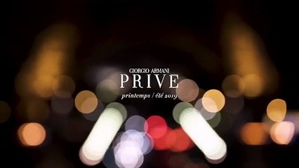 الصف الأمامي لعرض Giorgio Armani Privé صيف 2019 يتحوّل إلى سجادة حمراء