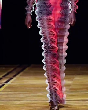 تصاميم Iris Van Herpen تأتينا بالمعنى الحقيقي للهوت كوتور: هندسة وفن وديناميكية