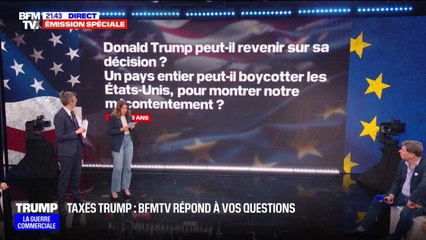 Taxes douanières: un pays entier peut-il boycotter les États-Unis pour montrer son mécontentement? BFMTV répond à vos questions