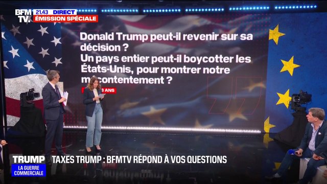 Taxes douanières: un pays entier peut-il boycotter les États-Unis pour montrer son mécontentement? BFMTV répond à vos questions