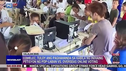 COMELEC Di Aatras sa Online Voting Kahit May Petisyon ang PDP-Laban