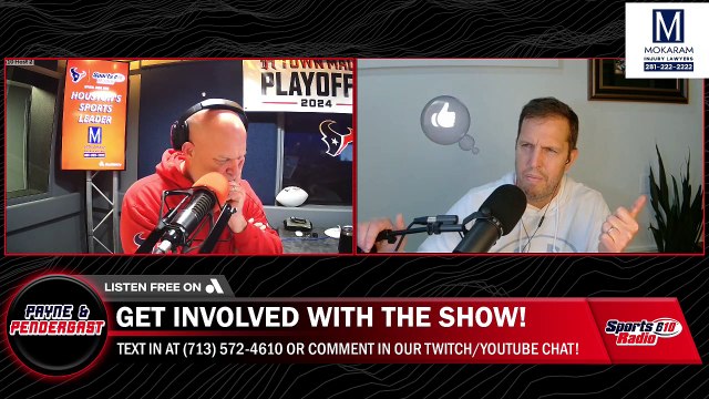 Texans GM Nick Caserio talks NFL offseason moves with Payne & Pendergast