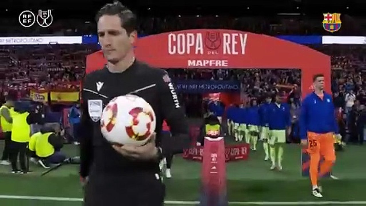 مخلص مباراه برشلونه والاتلتي