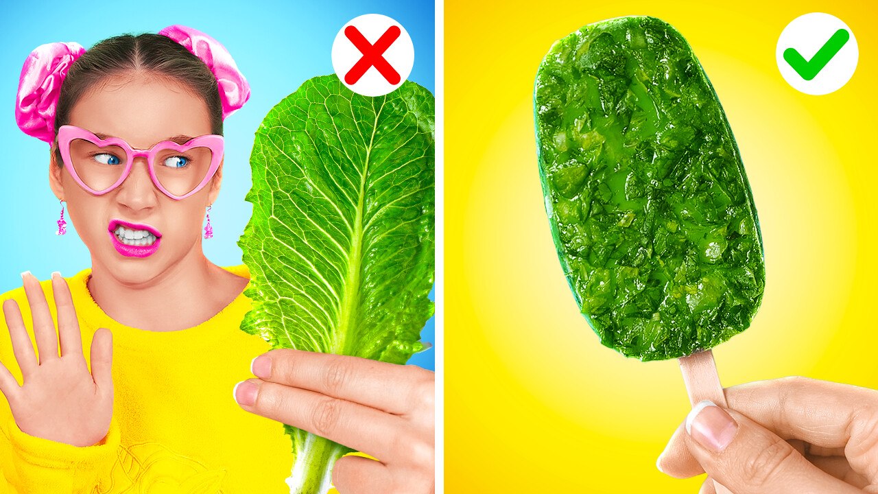 ASTUCES ALIMENTAIRES POUR DES PARENTS GÉNIAUX ! ASTUCES ET TOURS PAR 123 GO! FOOD