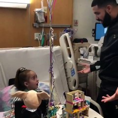 بالفيديو.. مغني "كيكي" الشهير يحقق حلم طفلة قبل خضوعها لعملية زرع قلب!