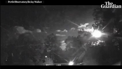 ظاهرة غريبة في سماء بيرث.. اضغطي لمشاهدة الفيديو