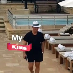 نانسي عجرم تتغزل بزوجها على الشاطيء