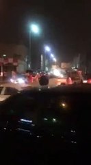 بالفيديو حوادث خطرة في اول ساعة من قيادة النساء للسيارات بالسعودية