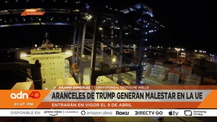 Los nuevos aranceles de Trump generan malestar en la Unión Europea