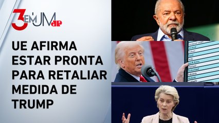 Lula sobre ‘tarifaço’ dos EUA: “Tomaremos todas medidas cabíveis”