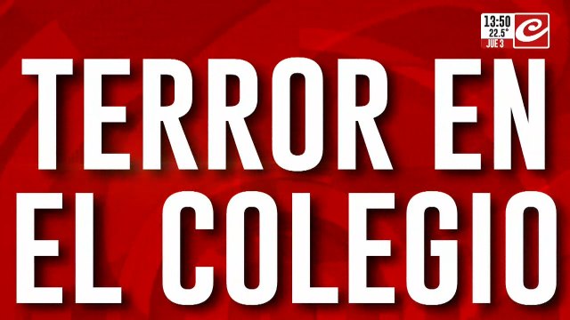 Terror en el colegio: así los alumnos pensaban atacar a sus propios compañeros