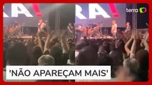 Nasi expulsa bolsonaristas de show do Ira! após vaias por ser contra anistia