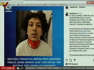 MP imputó y privó de libertad a Leonel Moreno alias “Leíto” por delitos de odio