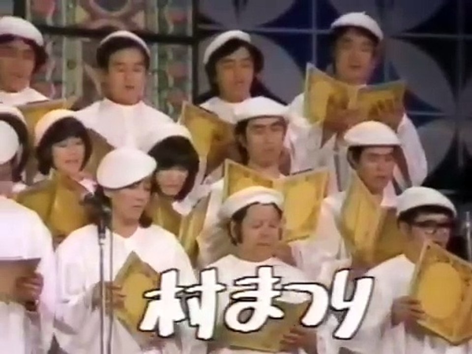 夫婦コント（PARCO全裸CMパロディ編）＝沢田研二＆志村けん～少年少女合唱隊 （8時だヨ！全員集合）