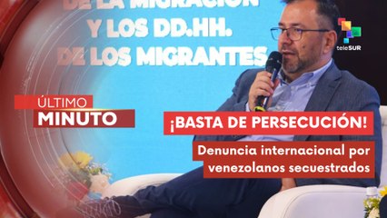 El Canciller Yván Gil exige justicia para víctimas de secuestro en El Salvador