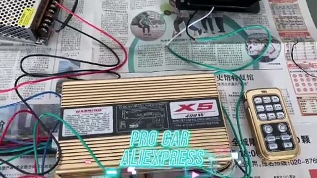 Universal Police Siren 400W Warning Alarm System Wireless Remote