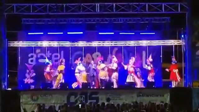 Murga Queso Magro - Fragmento de su actuación - Velódromo de Montevideo (26/01/2025)