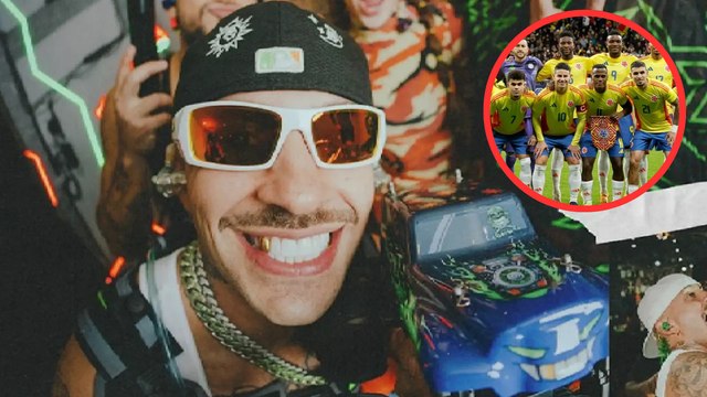 Tres jugadores de la Selección Colombia disfrutaron del concierto de Feid en Londres: locura total