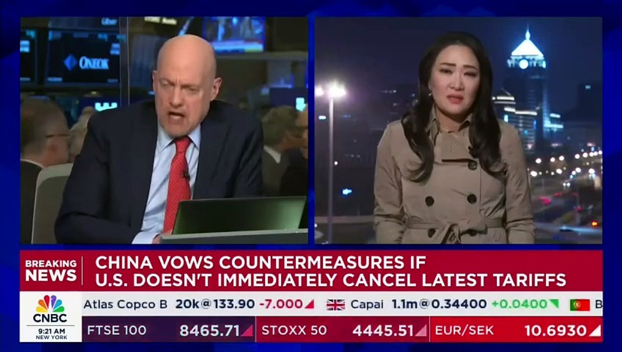 Resposta da China diante dos maiores aumentos tarifários dos EUA em um século | CNBC BREAKING