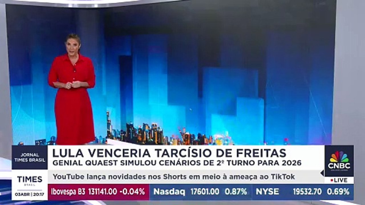 Lula e Bolsonaro empatados? Pesquisa revela cenário de 2º turno em 2026; Julia Lindner comenta