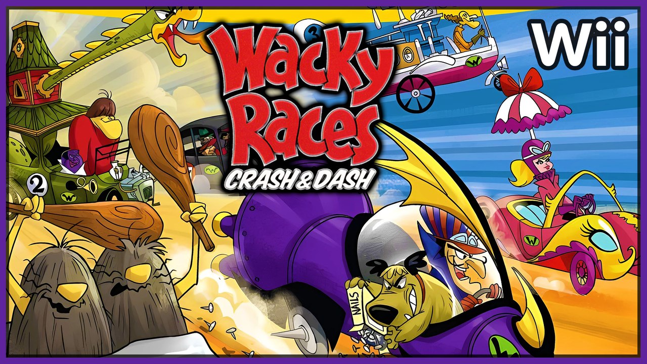Wacky Races: Crash & Dash FULL GAME Longplay (Wii) - video Dailymotion