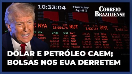 O efeito do tarifaço de Trump sobre o mercado de ações, dólar e petróleo