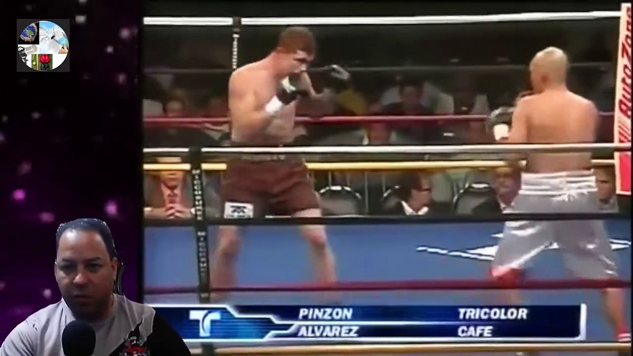 Saul Canelo Alvarez Vs Raul Pinzon el mexicano emulando a mike tyson