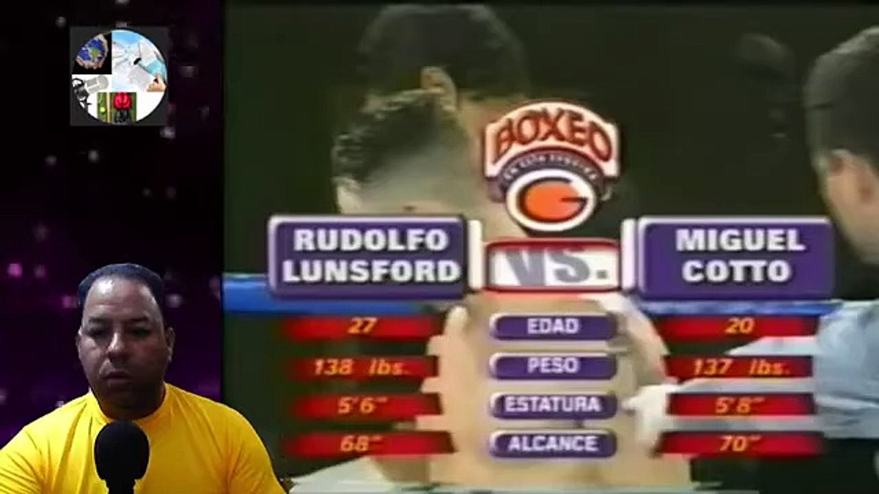 Miguel Cotto vs Rudolfo Lunsford Full Fight PELEA COMPLETA