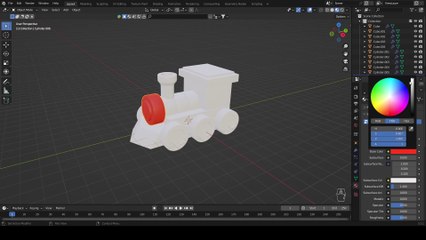 11 Render Modes & Adding Material - 3D Modeling in Blender for Beginners