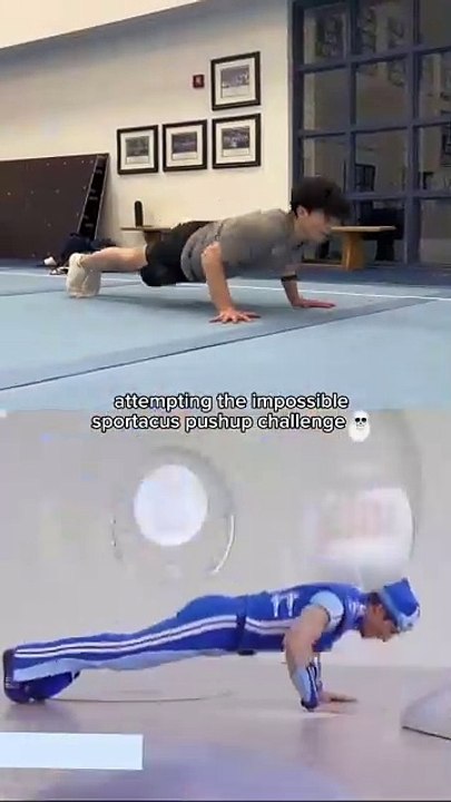 this sportacus pushup challenge is so hard 💀 #gym #calisthenics #workout #sportacus