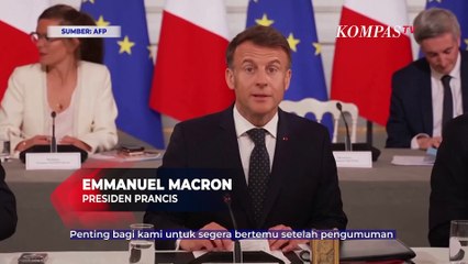 Macron Kritik Kebijakan Tarif Trump: Ekonomi AS, Perusahaan & Warga akan Lebih Lemah