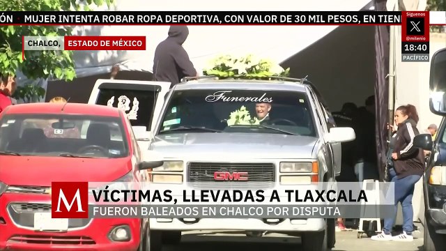 Víctimas de balacera por disputa en Chalco son trasladados a Tlaxcala