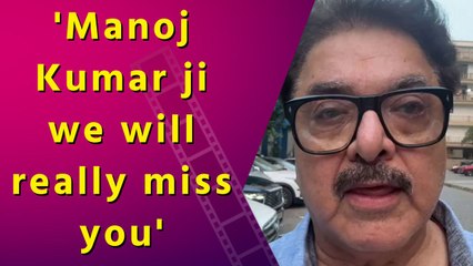 Ashok Pandit Shares News of Actor Manoj Kumar's Demise