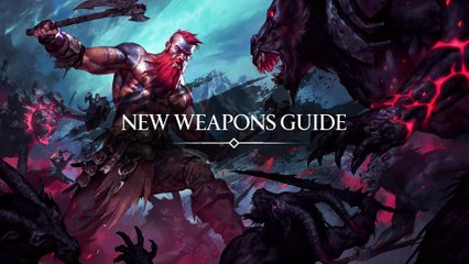 Jotunnslayer Hordes of Hel - New Weapons Guide Overview Trailer