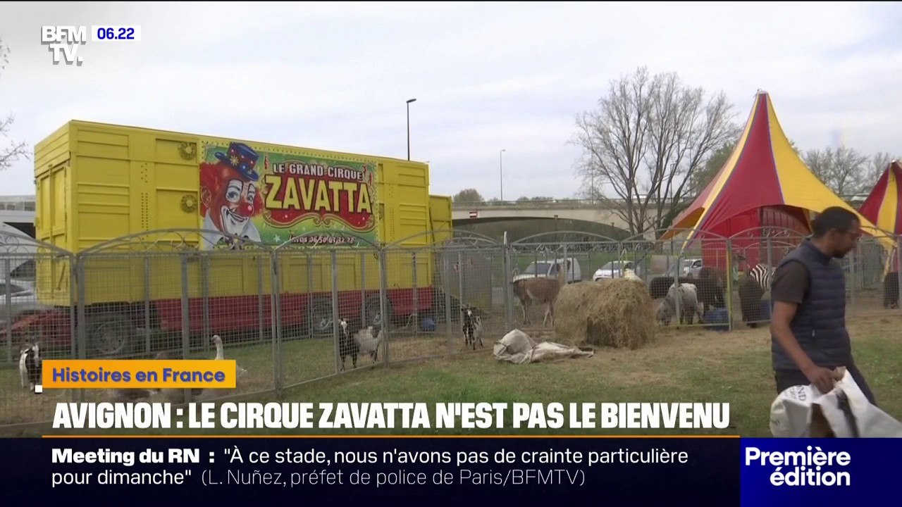 Avignon: conflit autour de l'installation du cirque Zavatta