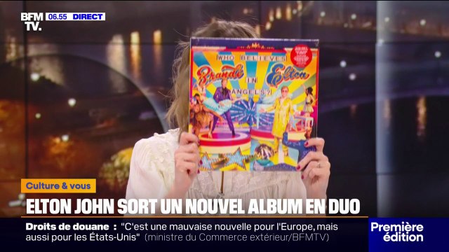 Ça a été très difficile pour moi de faire cet album : Elton John sort un nouvel album en duo