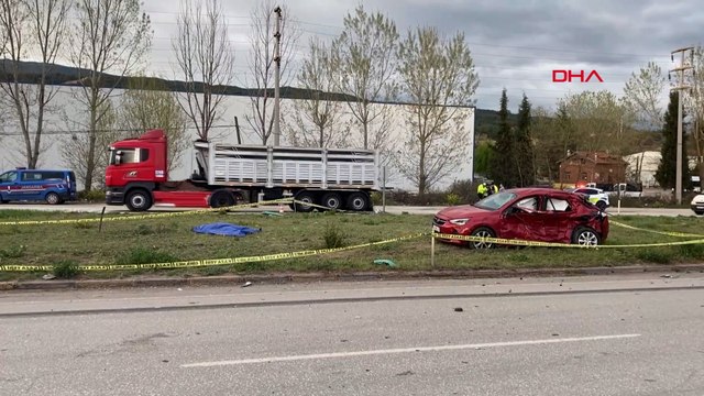 Karabük'te TIR ile otomobil çarpıştı; aynı aileden 4 ölü, 1 yaralı