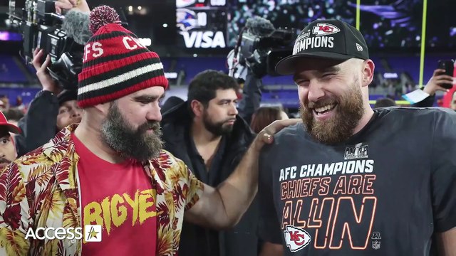Travis Kelce Adorably REACTS To Seeing Baby Niece For 1st Time