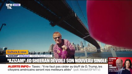 Ed Sheeran est de retour avec son nouveau single "Azizam"