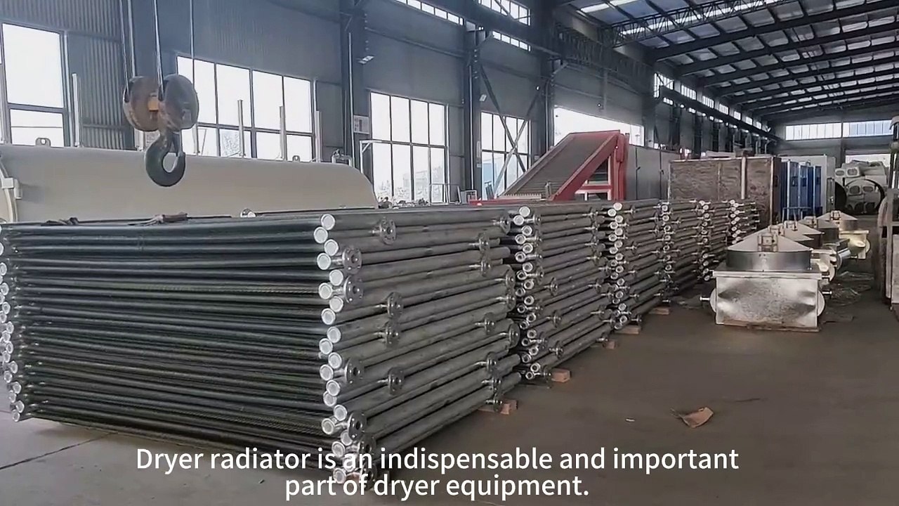 Dryer radiator