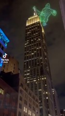 King Kong vuelve a conquistar Nueva York con un impresionante espectáculo de drones