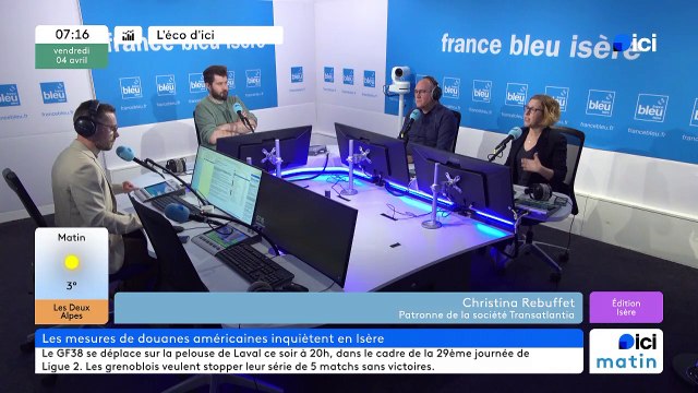 Droits de douane annoncés par Donald Trump : quelle réaction chez les entreprises iséroises ?
