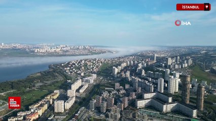 İstanbul’da sabah saatlerinde etkili olan sis bulutları