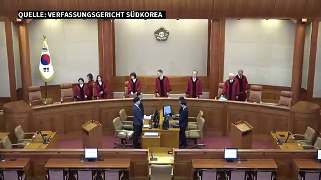 Südkorea: Präsident Yoon Suk Yeol endgültig des Amtes enthoben