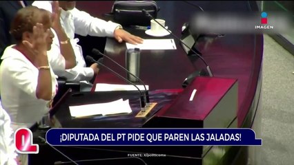 Diputada del PT pide a la oposición que se dejen de jaladas