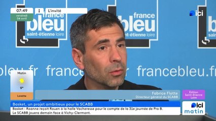 Basket Pro B  : Fabrice Flotte, directeur général du SCABB