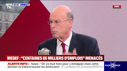 Droits de douane américains: Éric Lombard veut "accompagner les entreprises exportatrices"