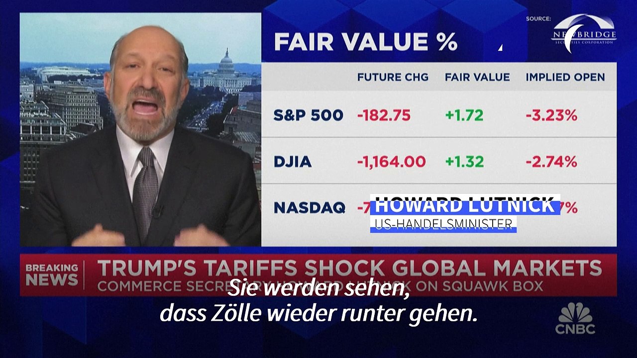 US-Handelsminister: US-Wirtschaft wird extrem boomen