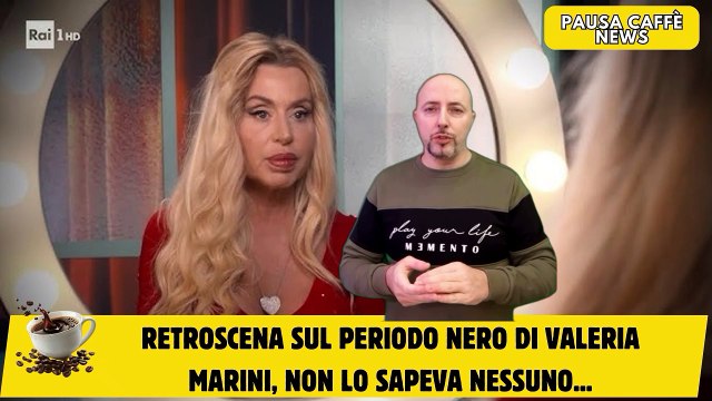 Retroscena sul periodo nero di Valeria Marini, non lo sapeva nessuno...